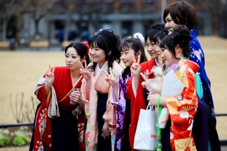Japanerin in Tokio